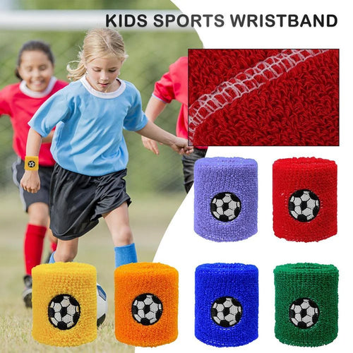 6Pcs Sport Wristbands Basketball Football Sweat Absorbent Wrist New. Bands I6A8
