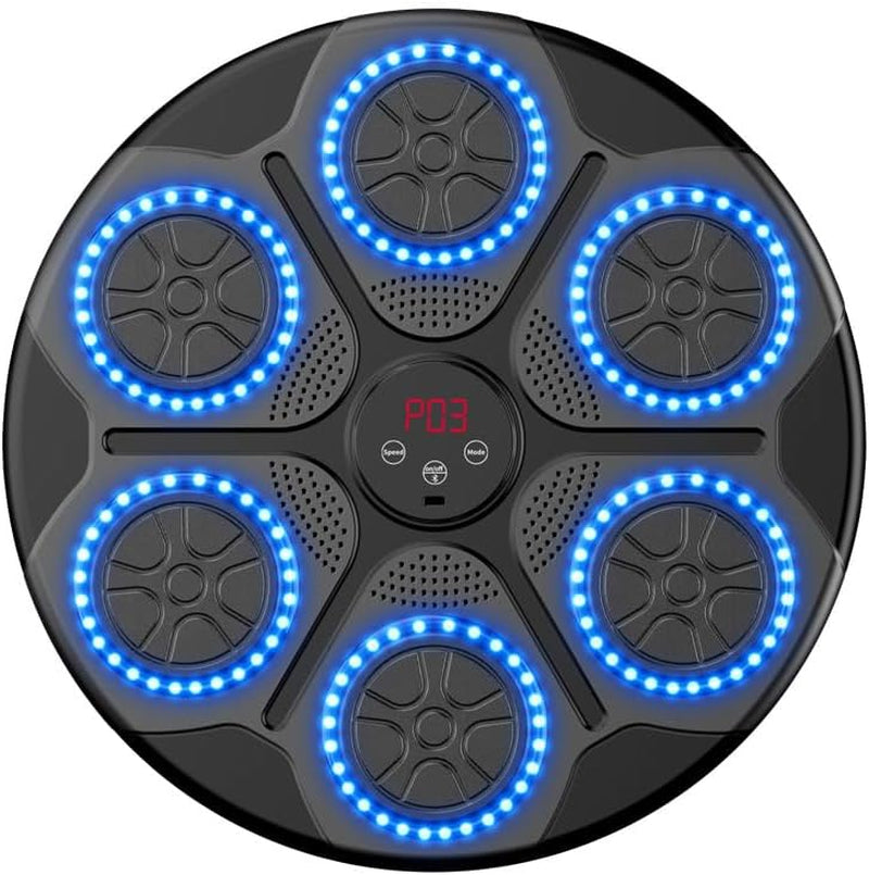 Music Boxing Machine, Smart Boxing Wall Mount Machine with Gloves, 9 Modes and 9 Speeds, Boxing Workout Equipment Target for Home, Office, Gym (Upgrade)