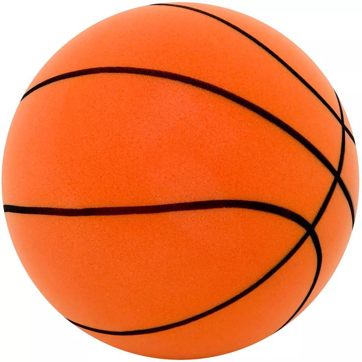 Swerve Sports Ball 8'' Silent Basketball: Shell, Sport Use Basketball