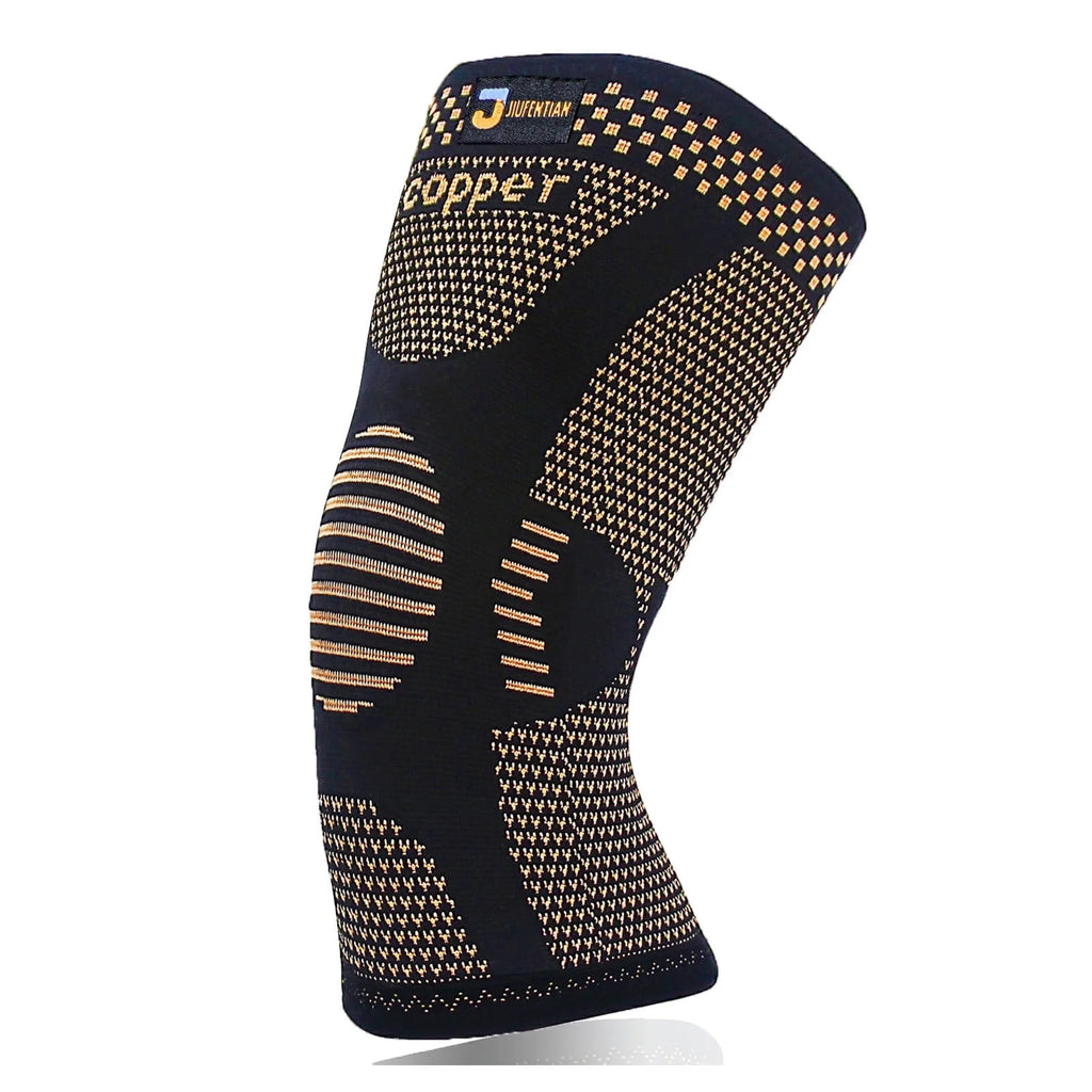 Copper Knee Brace Support for Men and Women Knee Compression Sleeve for Knee Arthritis Pain Relief-2Xl