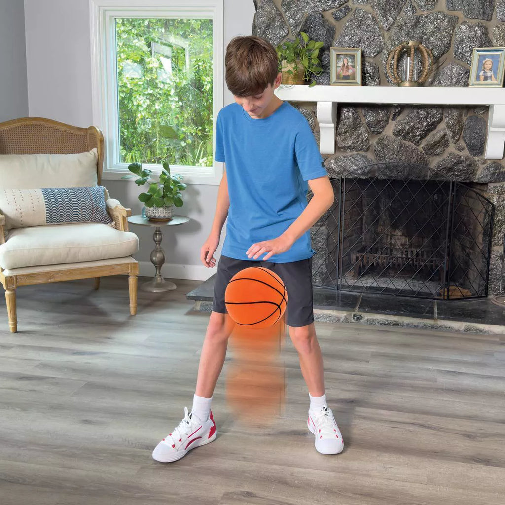 Swerve Sports Ball 8'' Silent Basketball: Shell, Sport Use Basketball