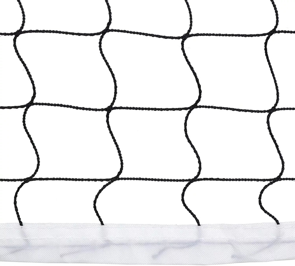 22FT Portable Pickle Ball Net Soccer Tennis Net Game Set System with Metal Frame Stand and Carrying Bag for Pickle Ball, Kids Volleyball, Badminton, Tennis